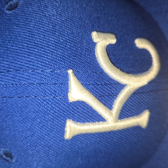 Blue KC Fitted Cap - Picture 7 of 10